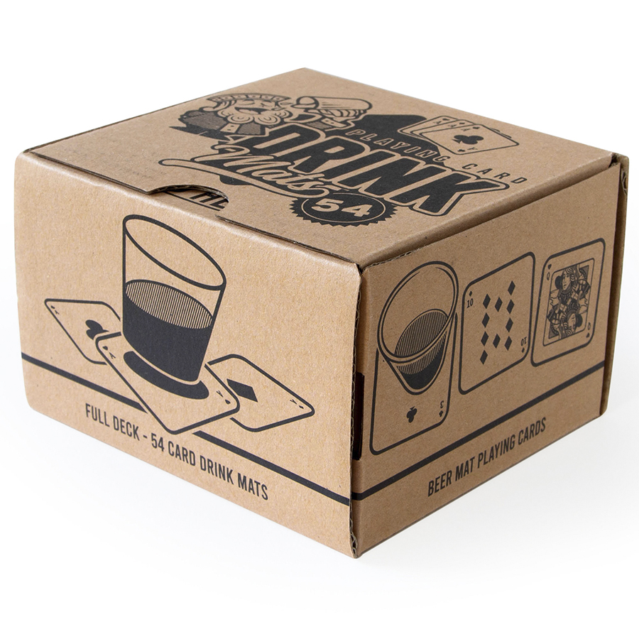 SK DMATPLAY1 Карты игральные , drink mats Suck UK  - Вид №16