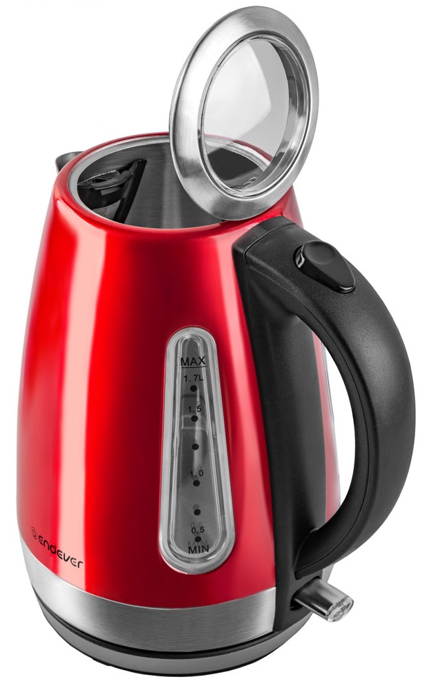 5301871 Электрочайник Endever Skyline KR-234S красный KROMAX STDN-0088983 - Вид №5