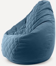 84180 Кресло-мешок XXL Velvet Blue LAB interior Испания