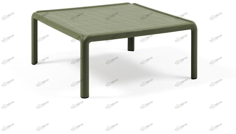 Nardi Квадратный садовый журнальный столик из смолы Komodo sun-id-1484360