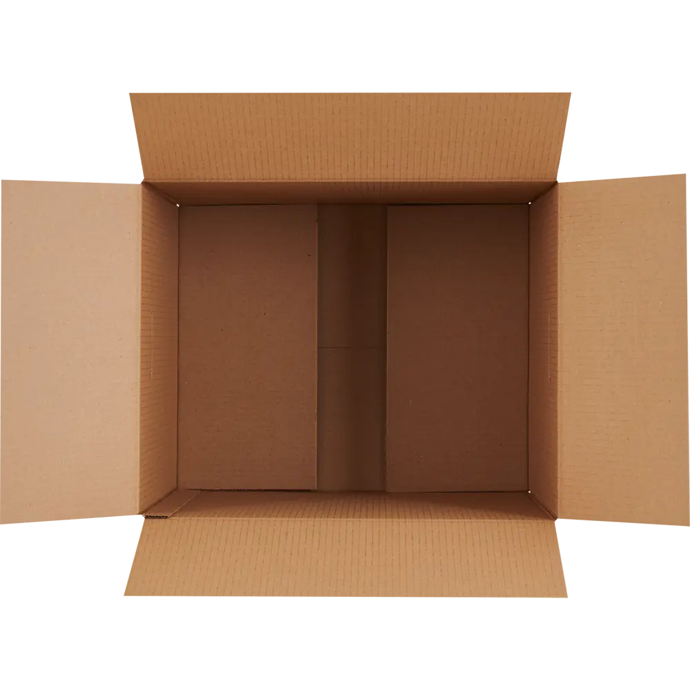 Картонная коробка 40x30x30 см картон цвет коричневый Santreyd STLM-2187581 - Вид №1