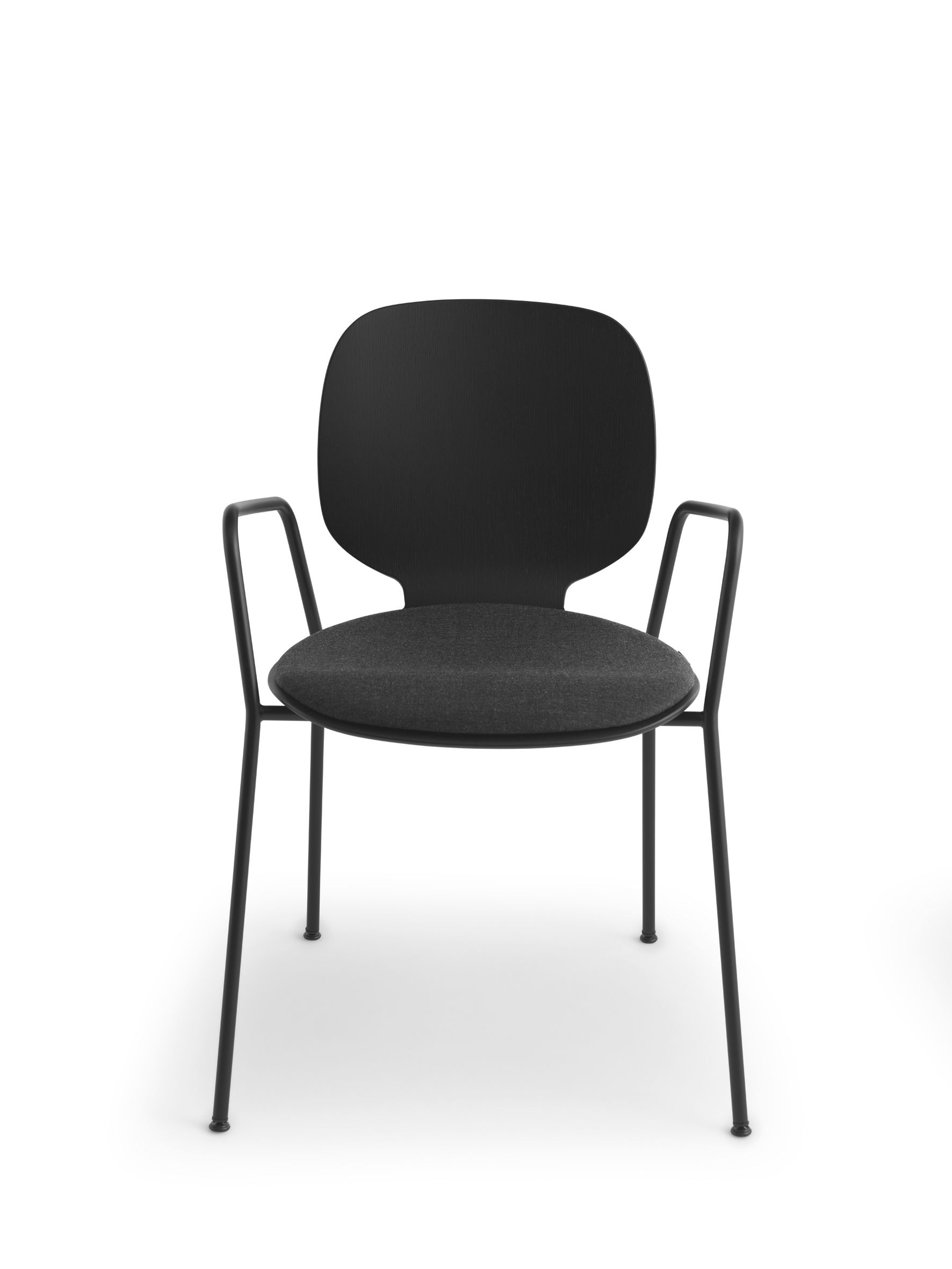 Мягкий штабелируемый стул с подлокотниками Crassevig Alis ARCH-00016510