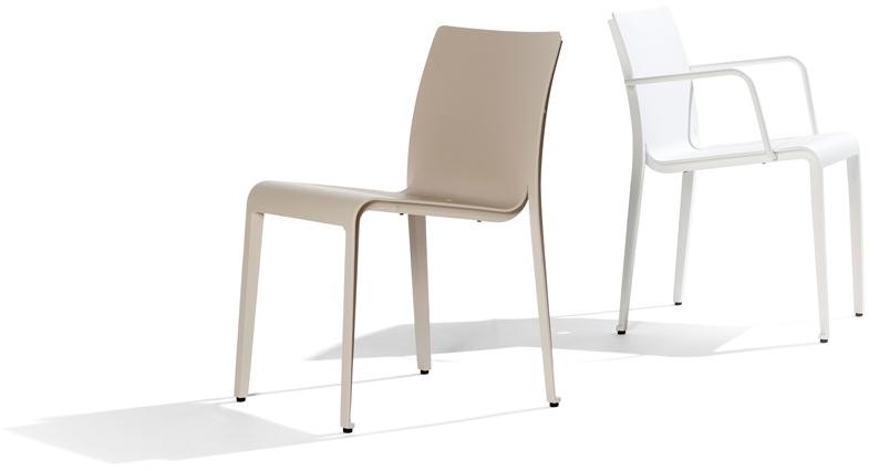 TRIBÙ Садовый стул из алюминия с подлокотниками Mirthe 07418 - Вид №2