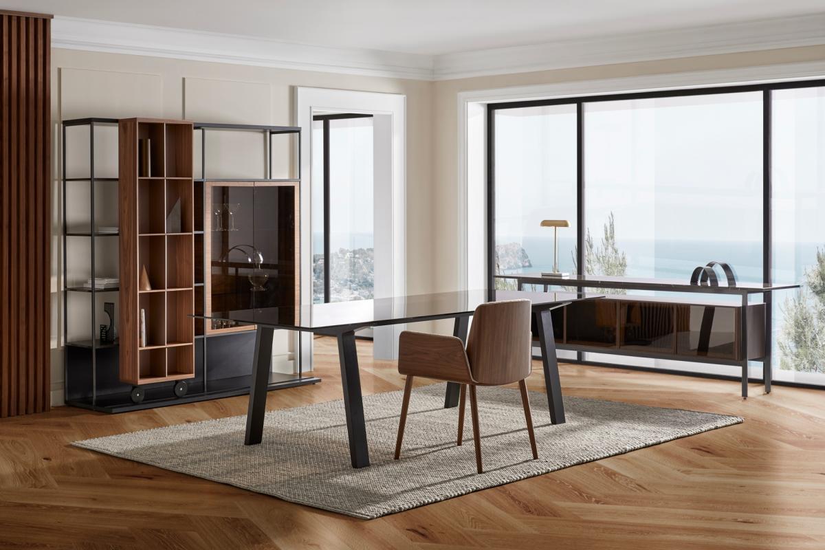 095686 Комод стеклянные двери Punt Mobles Chicago Santreyd - Вид №6