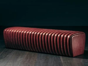 GIOPAGANI Мягкая кожаная скамейка Sartoria