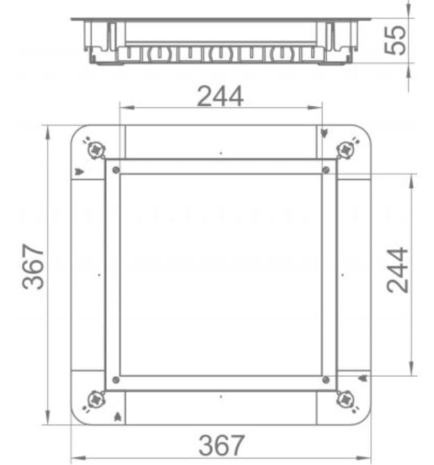 Распределительная коробка OBO Bettermann 741006 ARCH-00105311 - Вид №3