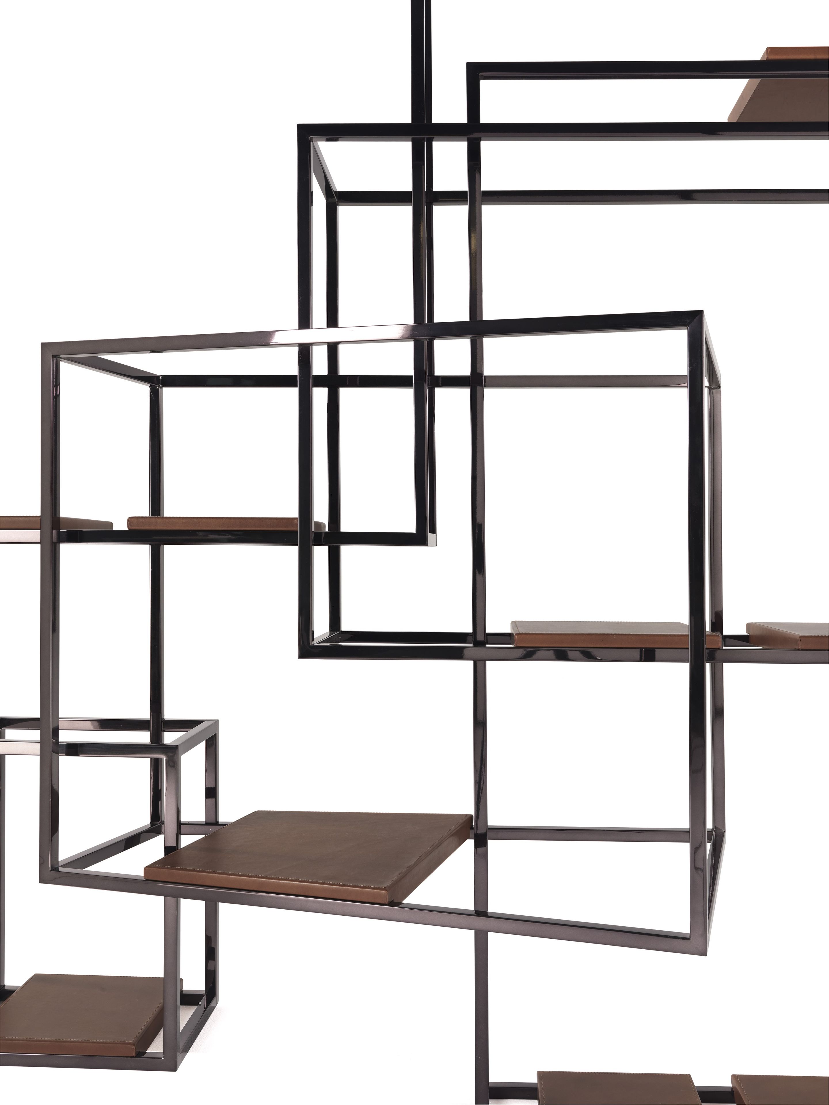 Латунный подвесной книжный шкаф Gianfranco Ferré Home Matrix ARCH-00019452 - Вид №6