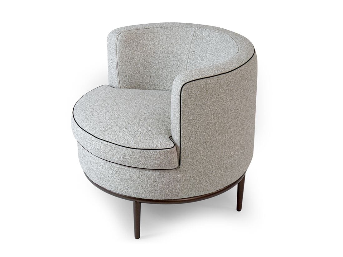 Тканевое кресло с подлокотниками Borzalino CAMY ARCH-00142015 - Вид №4