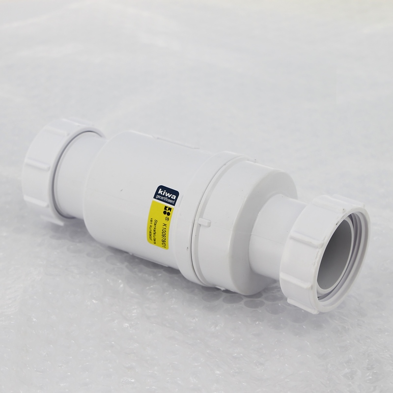 Сифон McAlpine самозакрывающийся сливной ("сухой" клапан) вход 1 1/2" В выход компрес. D=40 мм уп. пакет MRNRV40PB