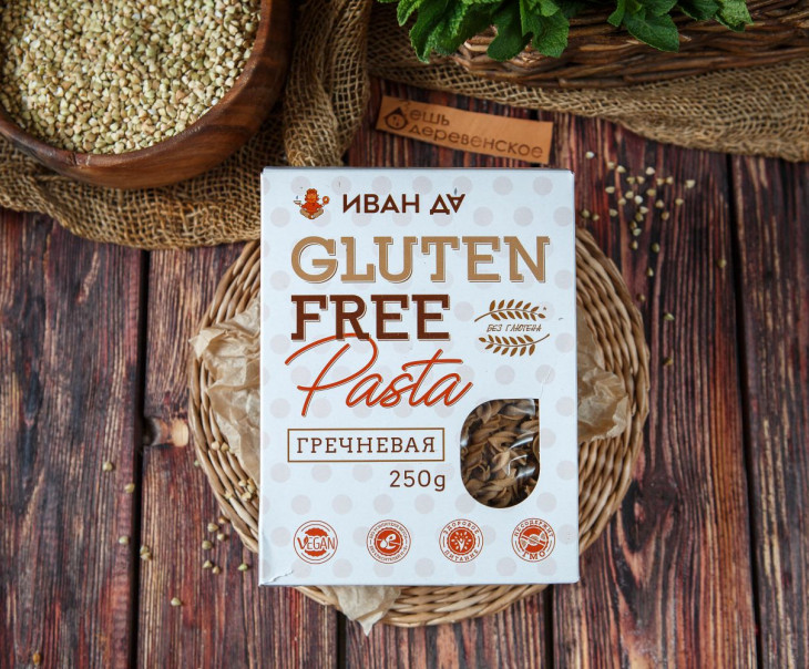 6204 Паста гречневая, безглютеновая Вкусляндия 