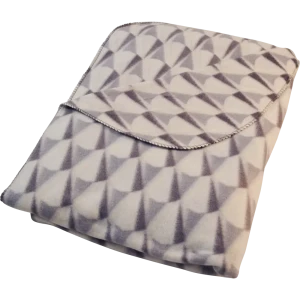 Плед «Роммани» 140x200 см флис цвет серый