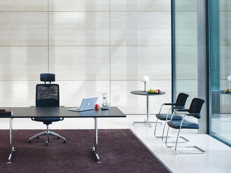 Brunner Офисный стул из ткани с 5 спицами и подлокотниками Too sun-id-1499957 - Вид №5