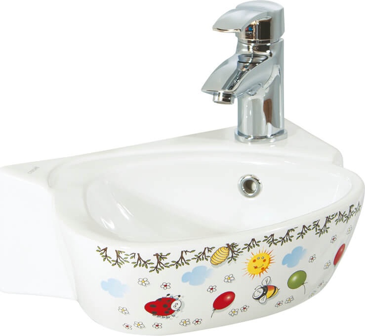 CK035-00CB00E-FF00 COCUK ДЕКОР Раковина 35 см детская CK035.000F0 Creavit 