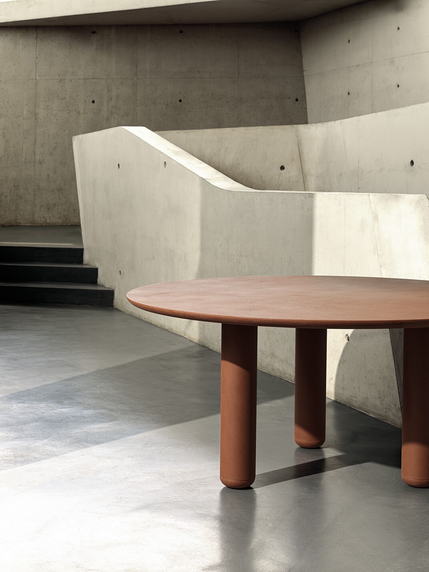 Круглый деревянный стол Frigerio Roll-O ARCH-00125057 - Вид №4