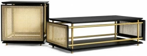 Wiener GTV Design Прямоугольный журнальный столик с вещевым ящиком