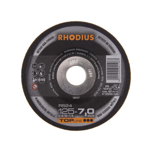 90549579 Диск зачистной по стали RS24 125x22.2x7 мм STLM-0276610 RHODIUS