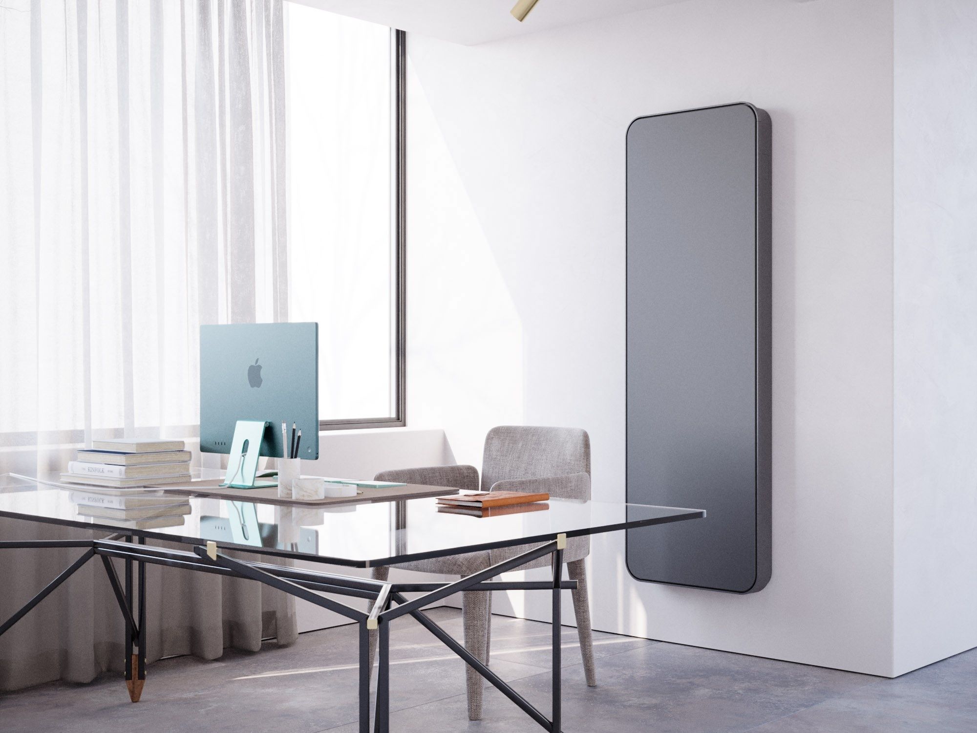 Вентилируемый радиатор для настенной плиты Irsap ARCH-00082088 - Вид №8