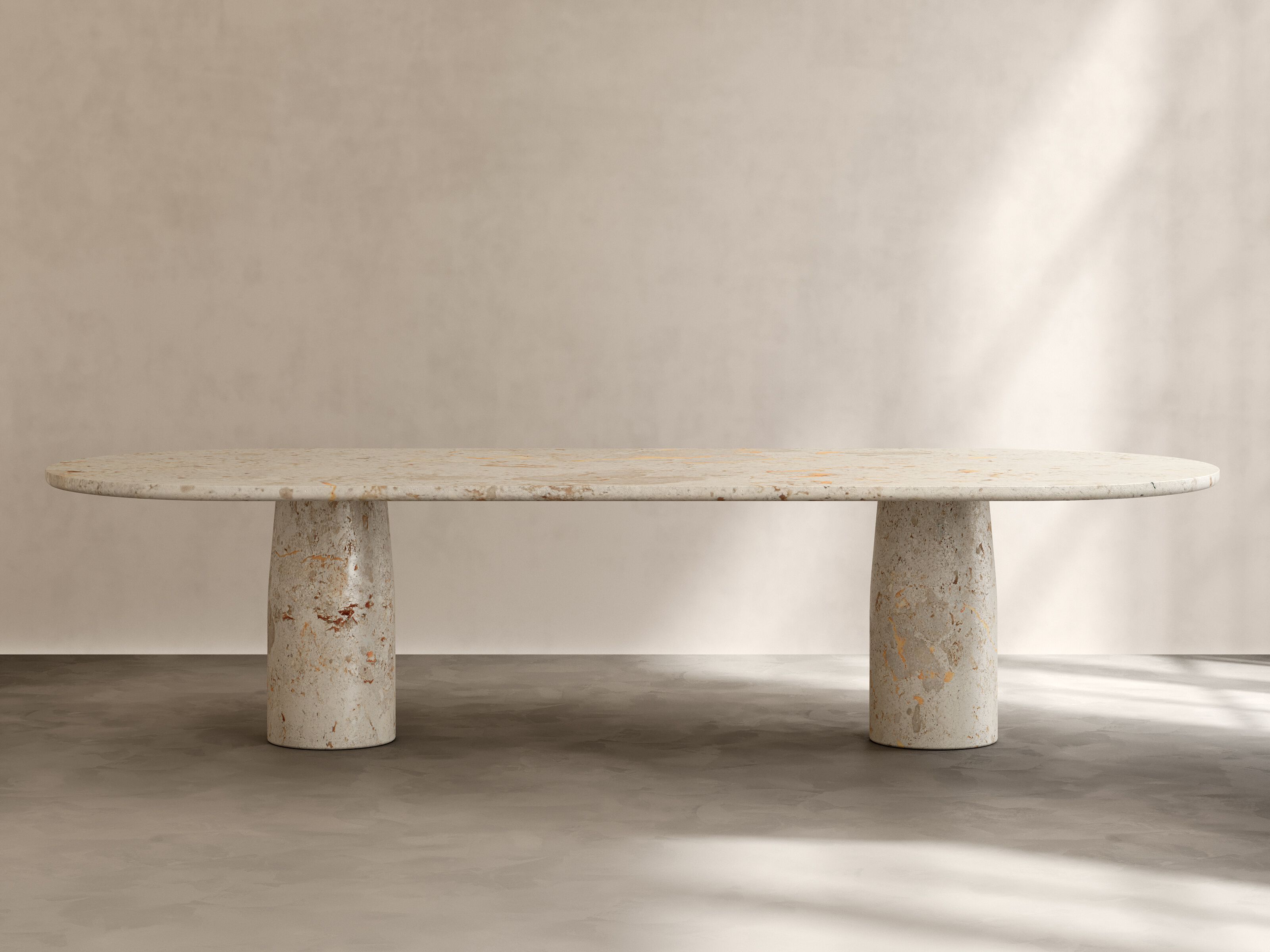 Мраморный овальный обеденный стол Paloma Editions остров ARCH-00015109 - Вид №2