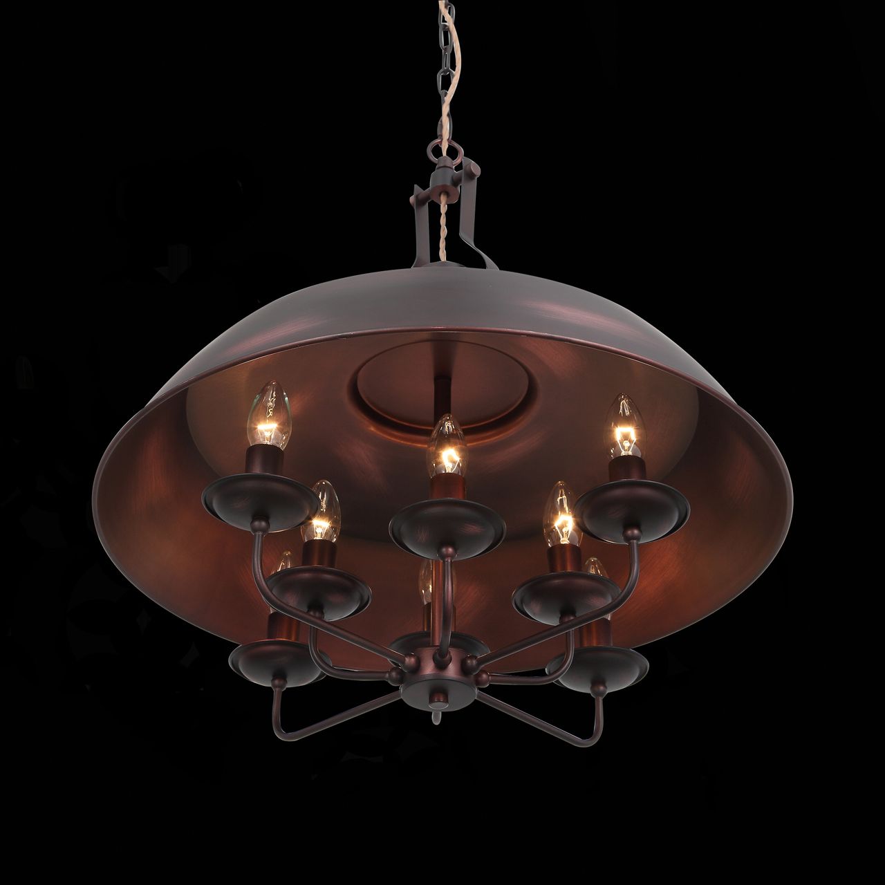 Подвесная люстра ST Luce Rarita SL269.403.08 ST LUCE ДИЗАЙНЕРСКИЕ, RARITA 108517 Коричневый  - Вид №1