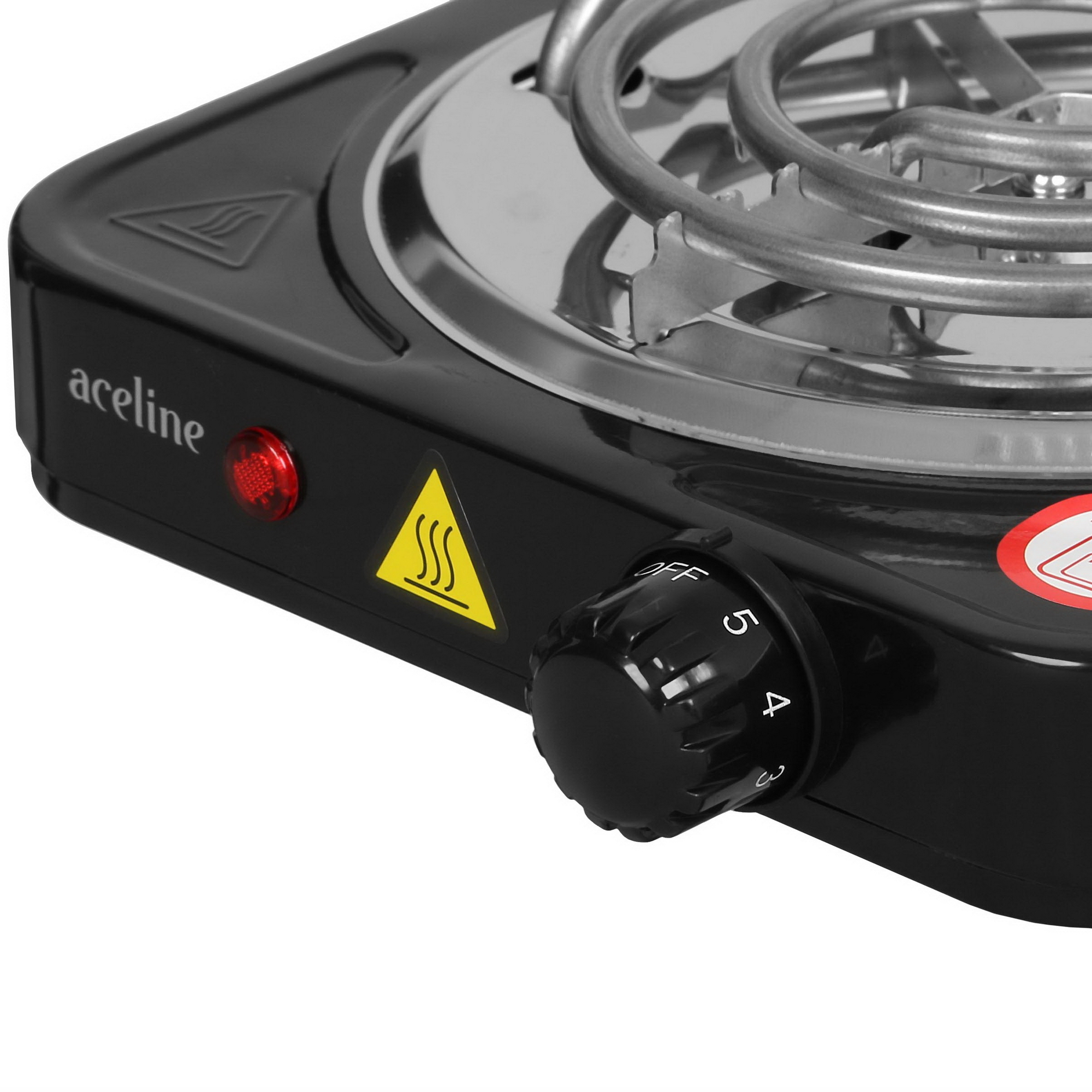 5414629 Плита компактная электрическая Aceline CS-010b черный STDN-0100592 - Вид №2