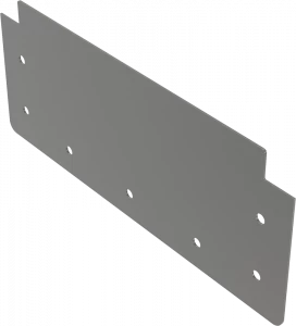 Торцевая заглушка для коробчатого желоба AISI 316L