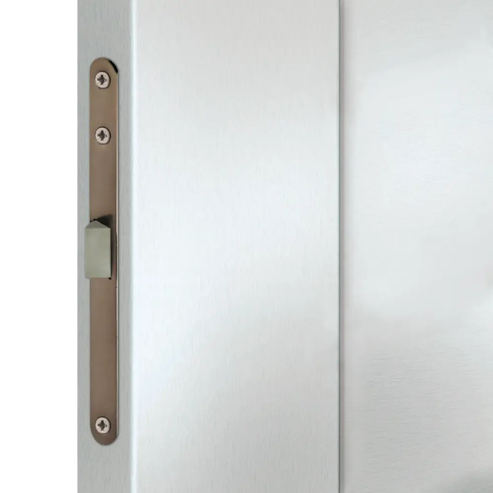 Дверь межкомнатная Linea 8 остекленная HardFlex ламинация цвет платина 80x200 см (с замком и петлями) 88110174 STLM-2186504 VELLDORIS  - Вид №4