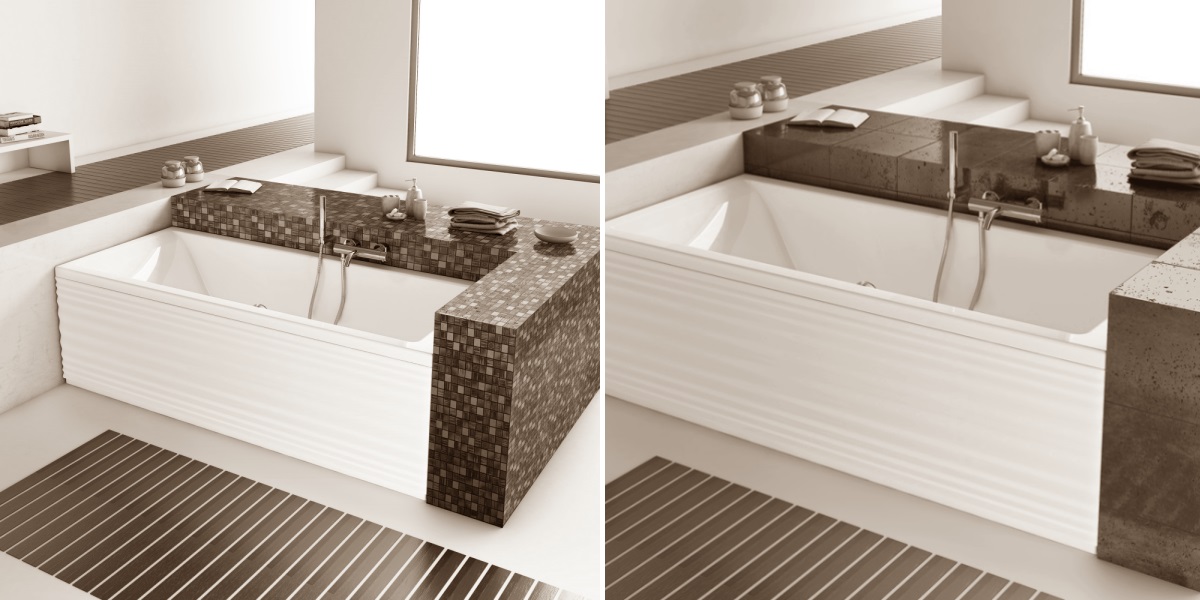 Ванна с основаниями Moove 180 9450-42215 Jacuzzi 945042215 - Вид №2