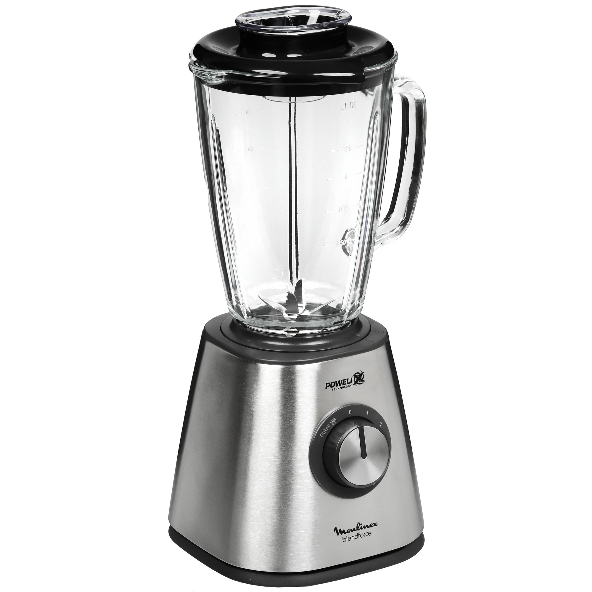 5323262 Блендер стационарный Moulinex Blendforce 2 LM439D10 серебристый STDN-0131798 - Вид №6