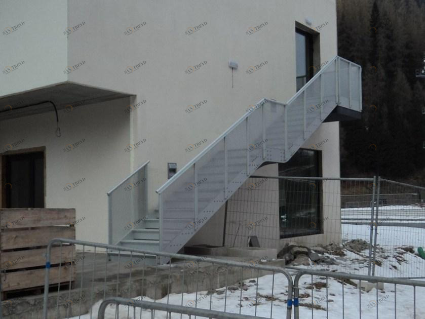 ALUSCALAE Алюминиевая пожарная лестница с консольной конструкцией sun-id-1414529