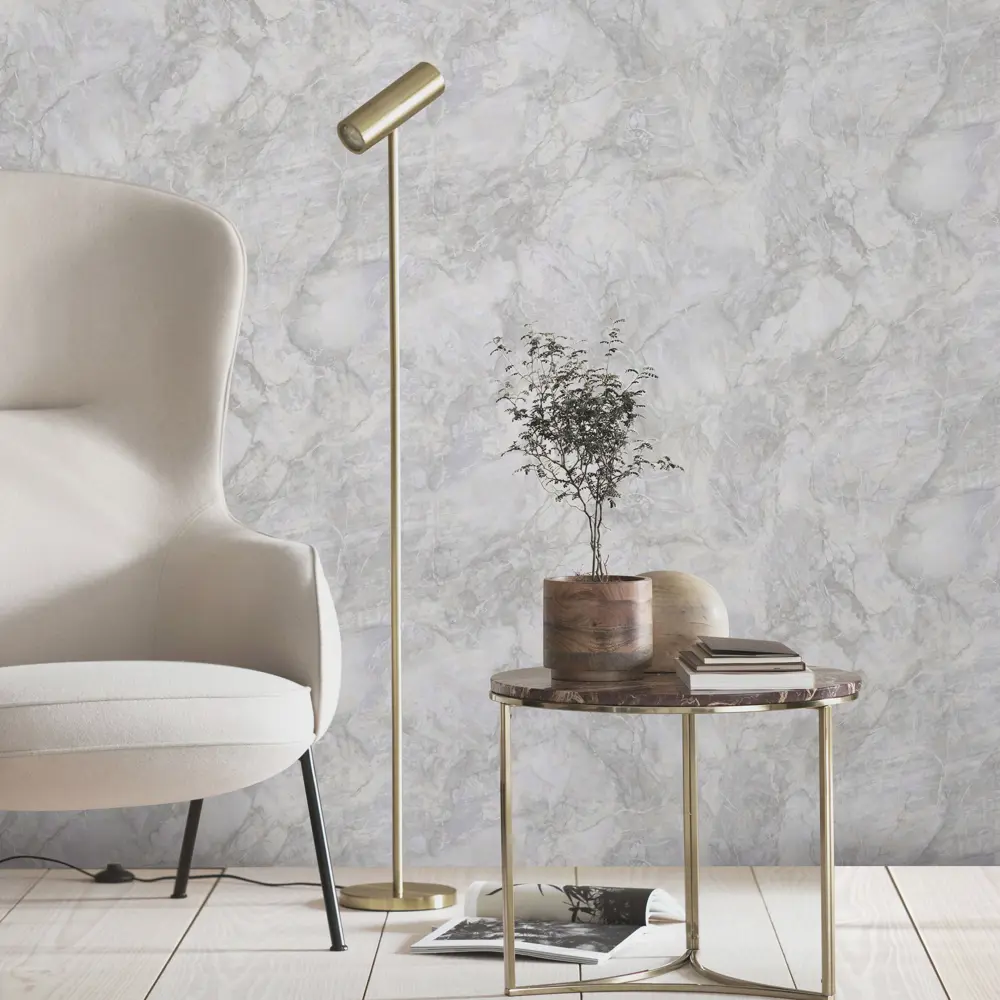 Обои флизелиновые Erismann Murena серые 1.06 м 60472-07 STLM-2175374 - Вид №2