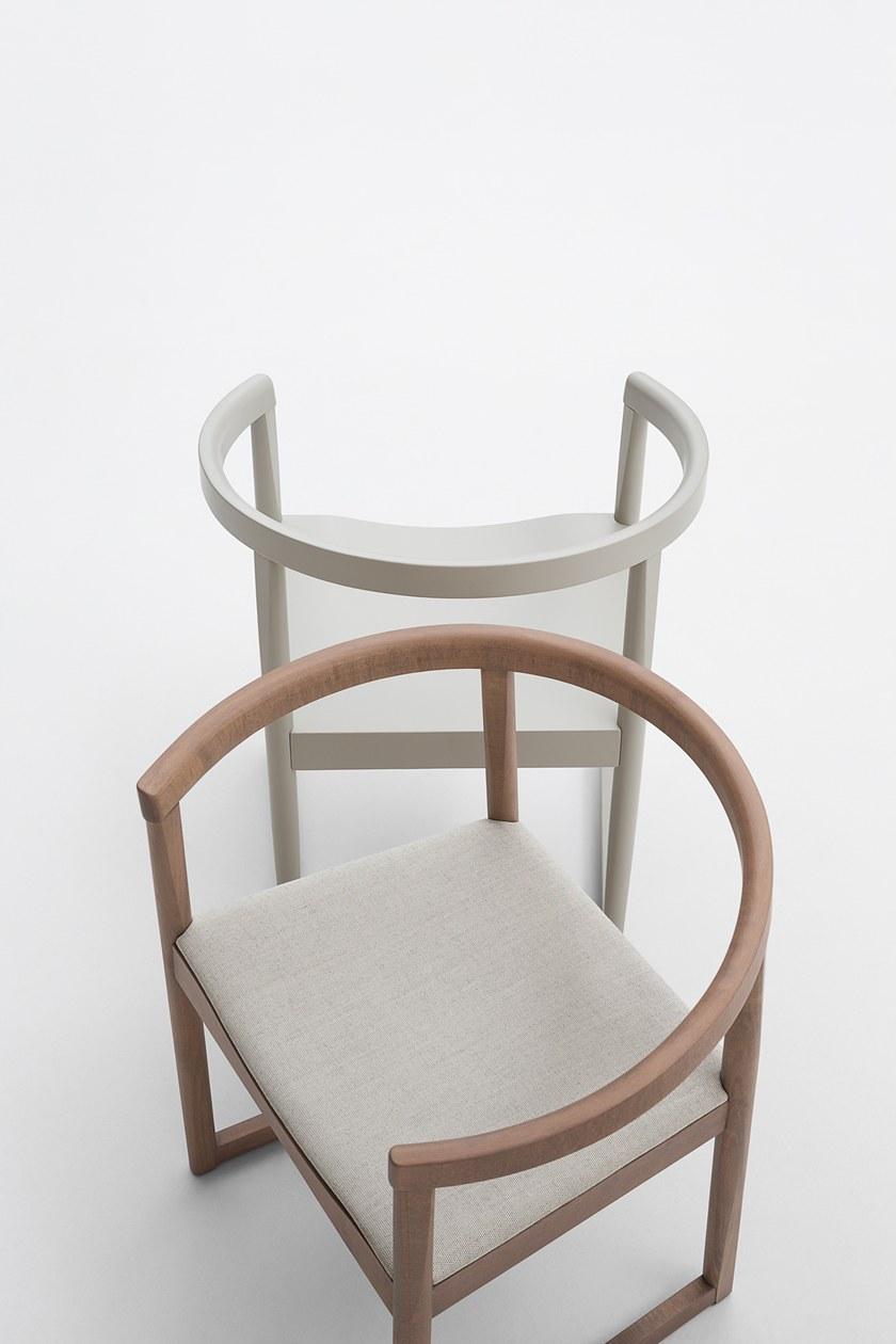 Billiani Кресло из бука и ткани Nordica 601 - Вид №1