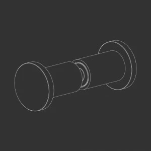 Двухсторонняя ручка для стекла душевой кабины  STE32 CEADESIGN