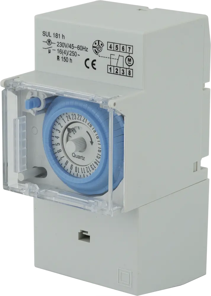 ABB STLM-0017730: Механический суточный таймер для DIN-рейки 82019125