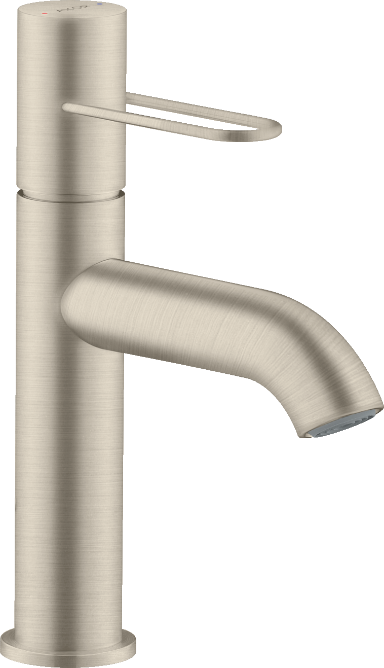 38026820 Смеситель для раковины 100, однорычажный, с петлевой ручкой и сливным гарнитуром AXOR UNO