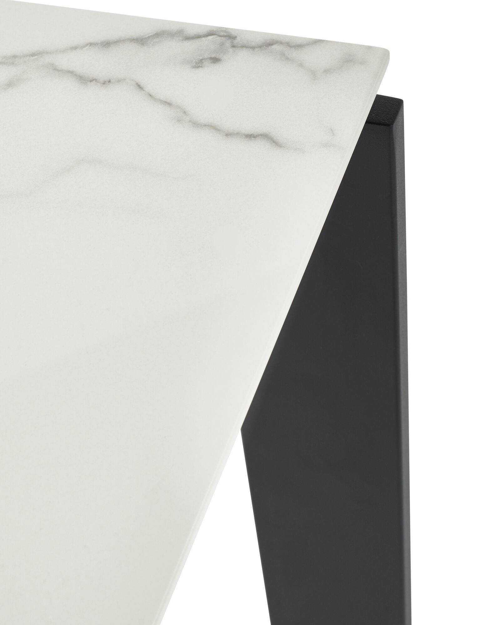 Прямоугольный стол со стальным основанием и столешницей из керамогранита Kartell Four ARCH-00010714 - Вид №8