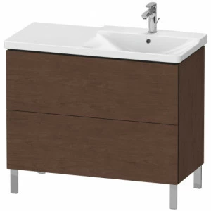 LC660201313 L-Cube Тумбочка напольная Американский орех, натуральный шпон