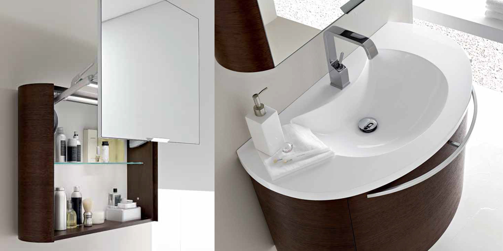 Комплект мебели для ванной Sky 87 Arbi Sky Legno Collection SKY87 - Вид №1