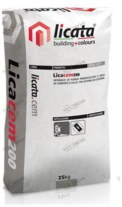 LICATA Штукатурный раствор с контролируемой гигрометрической усадкой Licata.cem sun-id-1443715