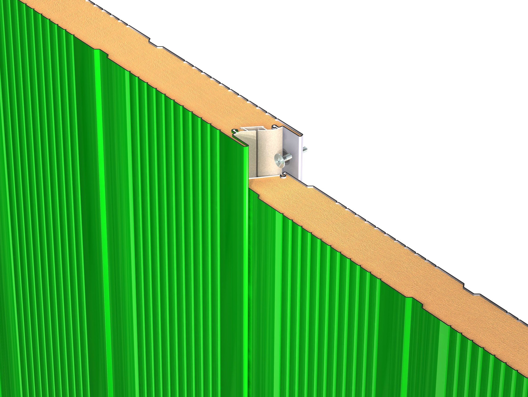 Изолированная металлическая панель для фасада ELCOM SYSTEM ТЕРМОПАРЕТЫ® ARCH-00037807 - Вид №26