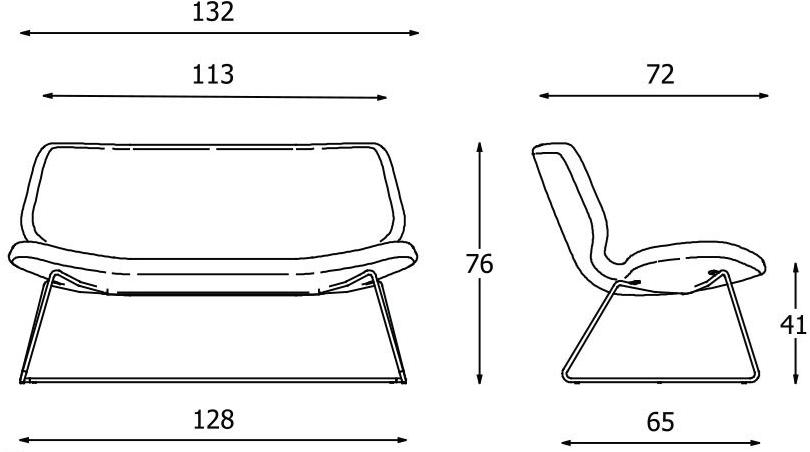Diemme Диван из ткани Eon lounge sun-id-1463594 - Вид №6