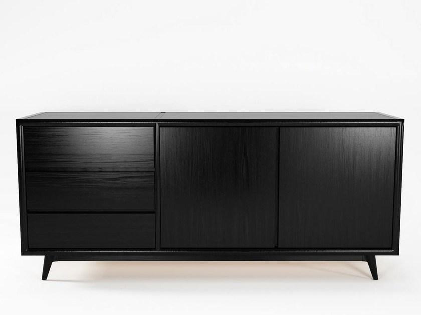 KARPENTER Комод деревянный с распашными дверцами Vintage sun-id-1490961 - Вид №6