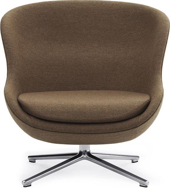 603805 Lounge Chair Low Swivel Aluminium Synergy Normann Copenhagen Hyg  - Вид №1