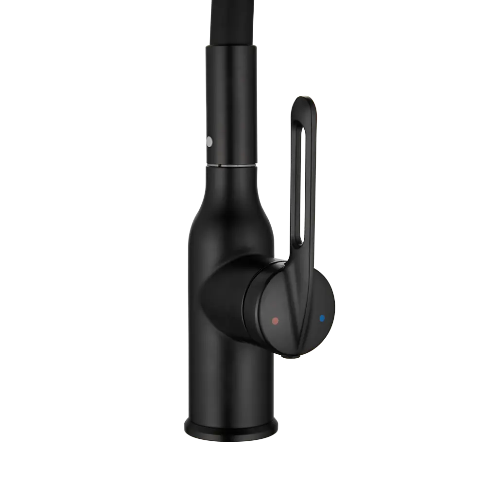 Смеситель Haiba HB73825-7 для кухни с гибким изливом и сатинированным покрытием 89396815 STLM-1564212 - Вид №6