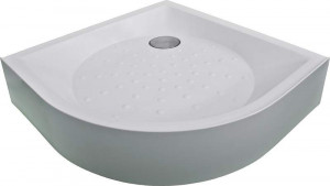 Б01892 Поддон Bella полукруглый 90х90 1 Marka 