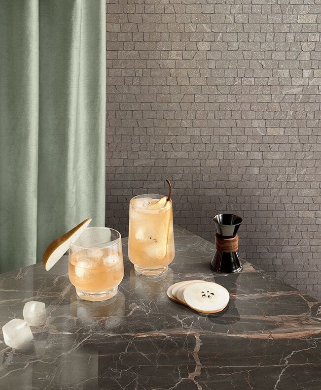 Пол / облицовка керамогранита с эффектом камня CERAMICA FONDOVALLE Planeto ARCH-00078874 - Вид №1