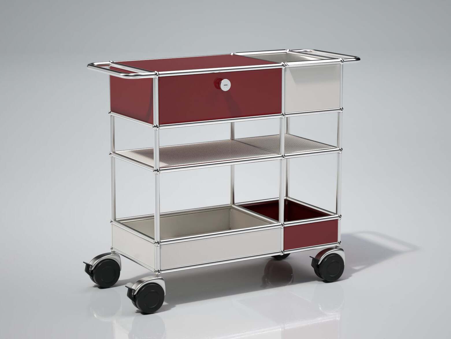Стальная барная тележка USM TESSELLATE ARCH-00038694 - Вид №3