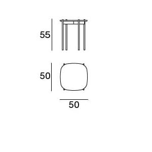 Журнальный столик из шпона для гостиной CTS SALOTTI ARCH-00135110 - Вид №2