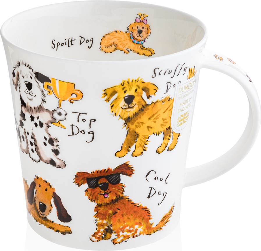 10671197 Dunoon Кружка Dunoon "Жизнь собак.Кернгорм" 480мл Фарфор костяной 