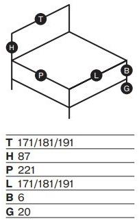 Frauflex Мягкая кровать со съемным покрытием sun-id-1482511 - Вид №2