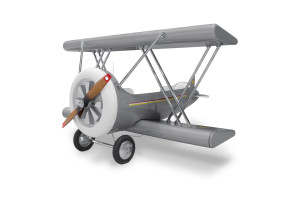 CIST771 Детская кровать самолет Самолет Sky B